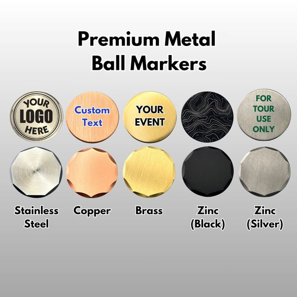 Custom Ball Marker - Premium Metal